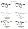 TR90 Square Anti-Blue Light Prescription Eyeglasses for Men and Women - Super Lightweight & Comfortable Frame, Style 30157