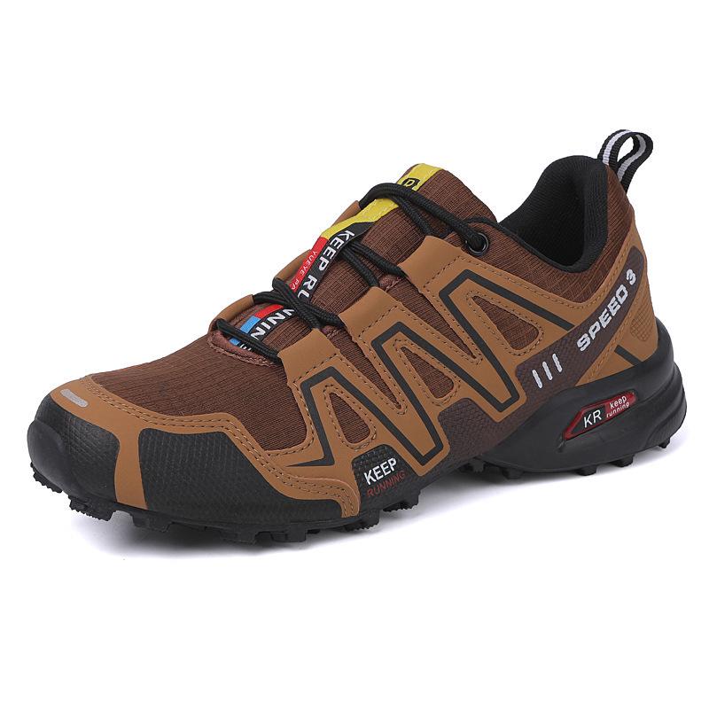 Men's Cross-Country Running Shoes, Breathable and Comfortable, Large Size, Suitable for Outdoor Sports and Casual Wear