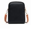 Pu Leather Shoulder Satchel For Lady Soild Color Compact Phone Purse And Handbag Women Luxury Design Crossbody Bags
