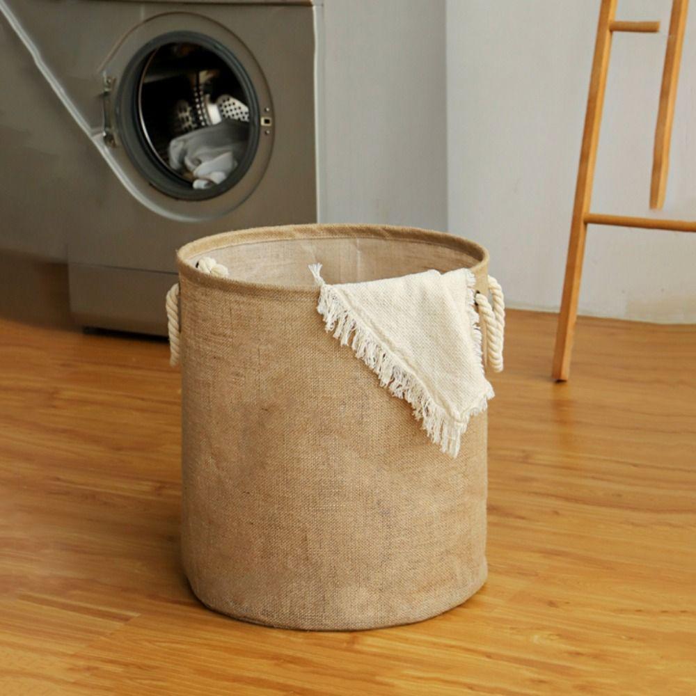 Waterproof Dirty Clothes Basket Large Capacity Sundries Organizer Toys Storage Bins  Home