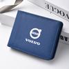 Car Driver License Holder Leather Credit Card Wallet Cover For Volvo ES90 EC40 EX40 EM90 XC90 V90 V60 XC60 V40 S80 S60 S90 C40