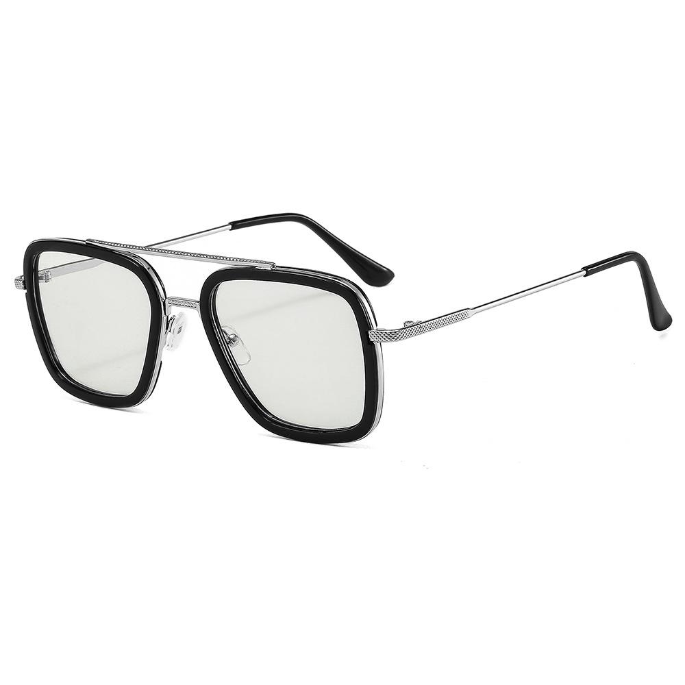 

Iron Man Photochromic Anti-Blue Light Glasses with Color-Changing Frames for Men and Women, 2023 Clear Lenses
