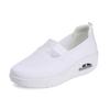 New women's shoes casual and versatile summer air cushion running shoes flying woven breathable lazy shoes one-pedal sports shoes