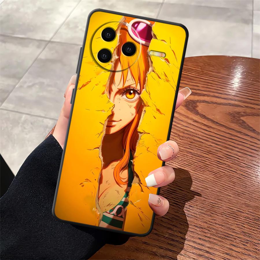 One Picec Nico Robin Nami Case for Xiaomi Redmi A5 A3 A4 A1 A2 Plus 13C 9 10 12C 14C K40 K80 Pro Black Soft Phone Cover