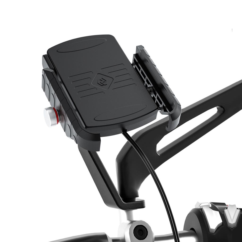 15W Phone Wireless Charge Bracket Extension Bracket Black B For Moto Scooter