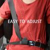 Car Seat Belt Adjuster Black Pu Leather Seat Belt Limiter Fixed Clip Anti-Stretching Neck Belly Car Interior Accessories