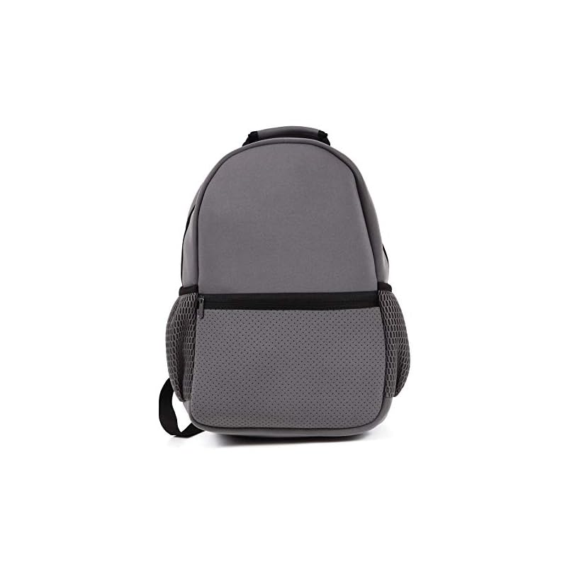 

[Unevenness] neoprene backpack With sacoche ladies lightweight (gray)