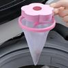 Dog Cat Fur Hair Collector Washing Machine Pet Fur Catcher Reusable Flower Shaped Floating Lint Filter Mesh Bag Filter Net