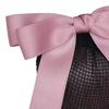 Women Hair Net Temperament Solid Color Bow-knot OL Fishnet Decorative Soft Anti-slip Hair Clip Hair Snood for Airline Stewardess