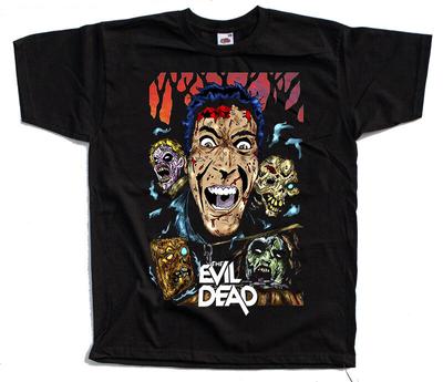 The Evil Dead V2 Movie חולצת טריקו שחורה לשני המינים