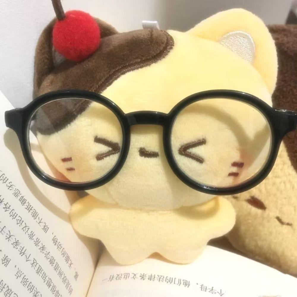 Stuffed Animal Headphones Cat Keychain Backpack Ornaments Cat Plush Doll School Bags