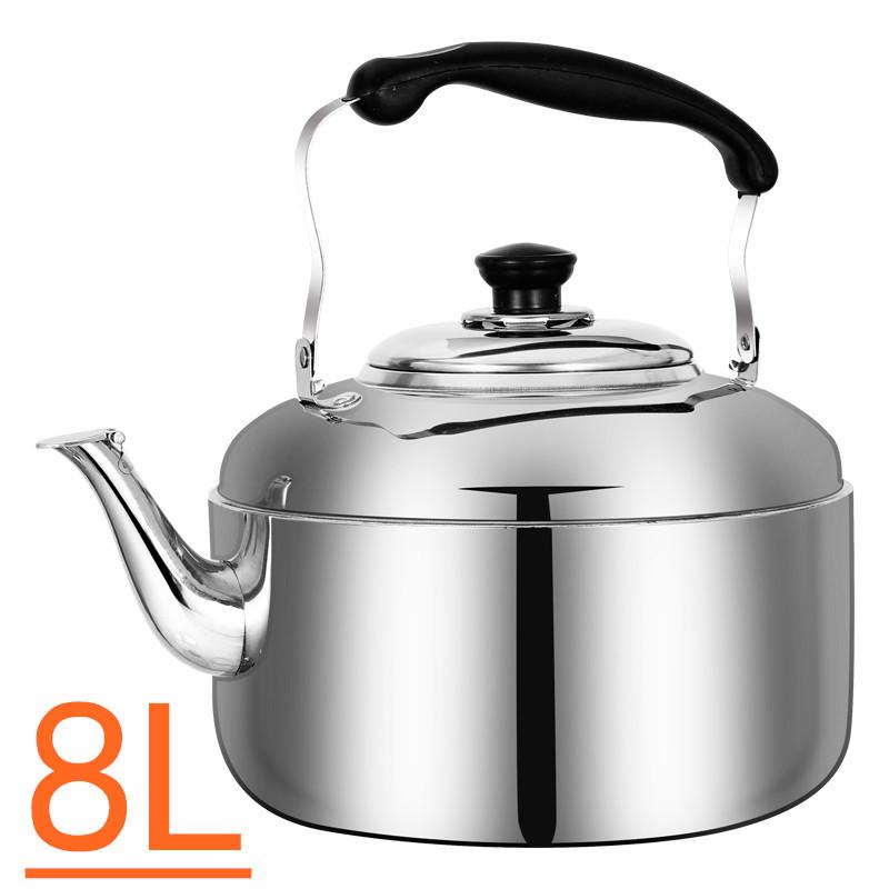 Large Capacity Stainless Steel Food Grade Kettle and Hot Water Teapot