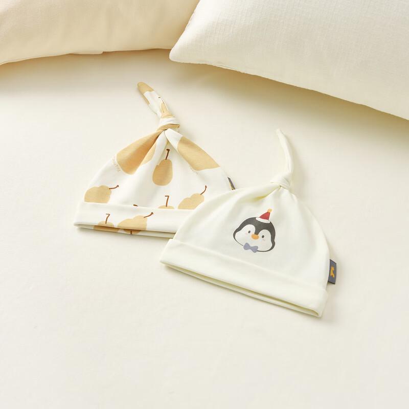 Tongtai Pure Cotton Newborn Baby Fontanelle Hat S