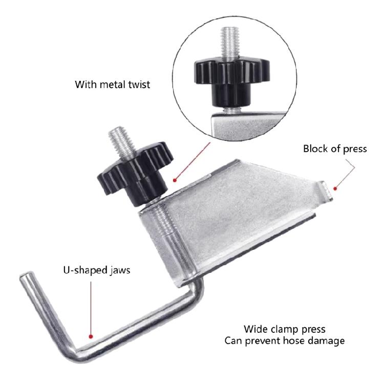 Braçadeira de Clipe de Tubo em U Automotiva com Liga Resistente à Corrosão para Reparo Duradouro do Sistema de Refrigeração
