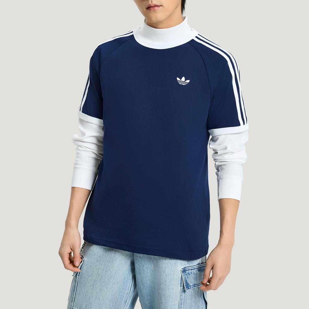 Adidas Originals 3-Stripes Pullover Sports Knit Short Sleeve T-Shirt Men Tops HZ9634
