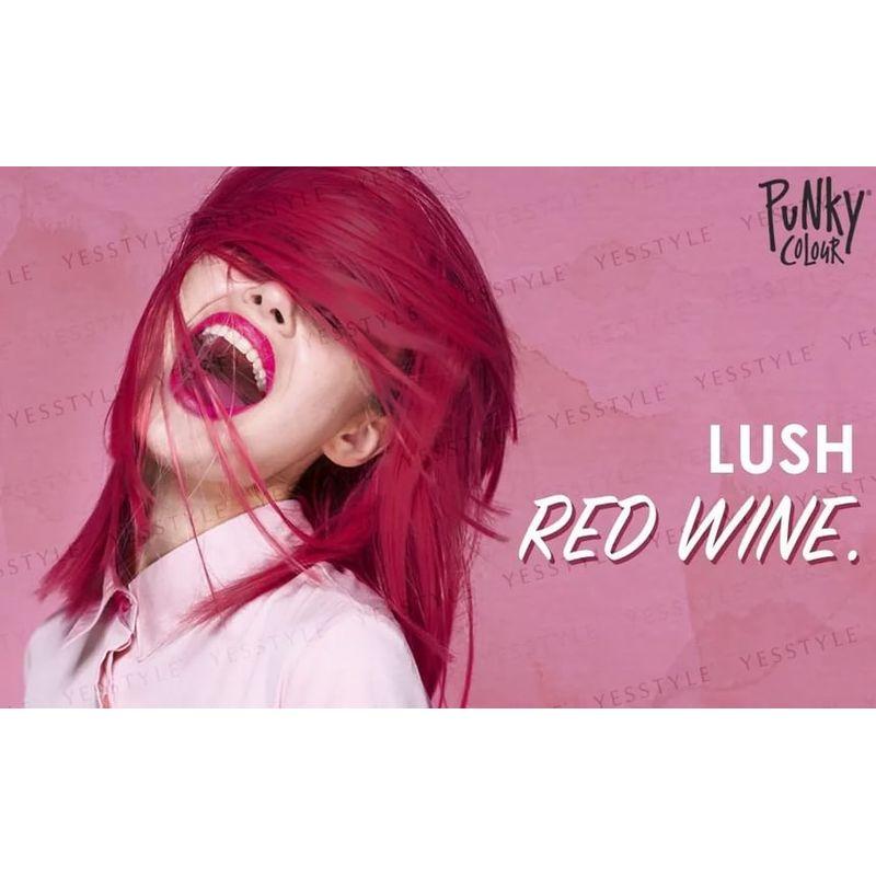 Punky Colour Semi-Permanent Conditioning Hair Color Red Wine