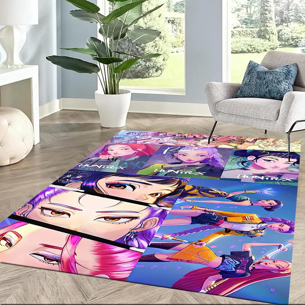 Future Huntrx Legends Square rugs are a great choice for living rooms, bedrooms, home décor, and as gifts.