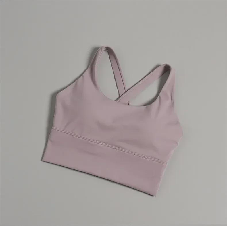 Sutien sport pentru femei cu suport fix pentru piept - Ideal pentru alergare, yoga și fitness