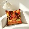B-Burning Spice Cookie Cookie Run  Pillow Case Square Double-Sided Sofa Cushion Cover Bedroom Bedside Pillow