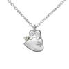 U-Treasure Sanrio Kerokerokeroppi Necklace, Silver, Women's Accessory, Sanrio Kerokerokeroppi Merchandise, Gift