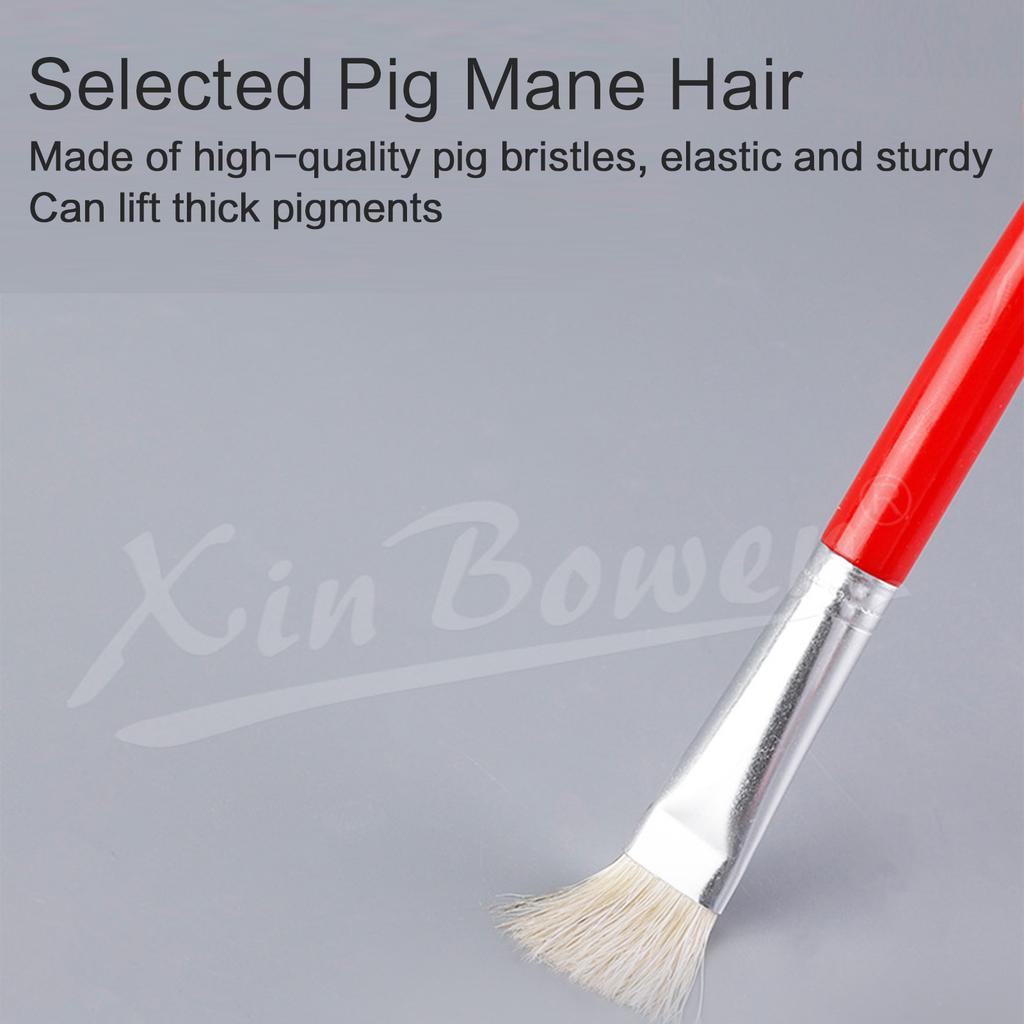 10/12/24/30Pcs Watercolor Paint Brush Children Paint Brush Kid Art Set for Oil Acrylics Watercolor Gouache Painting