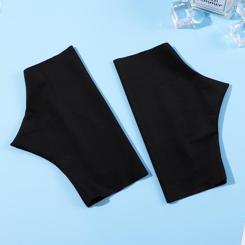 Sunscreen gloves women's summer UV protection thin cool breathable half finger riding driving ice silk manicure gloves