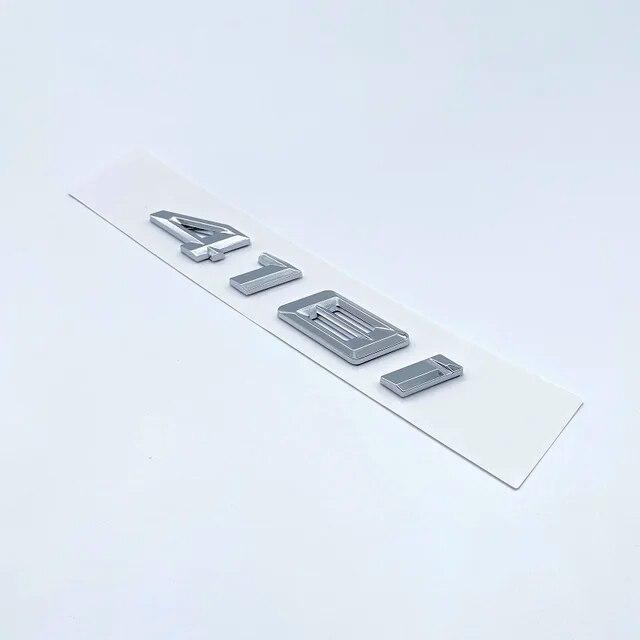 Nowe cyfry litery 420i 428i 430i 435i 440i ABS godło dla BMW serii 4 F32 F33 F36 G22 G23 bagażnik samochodowy tabliczka znamionowa naklejka z logo