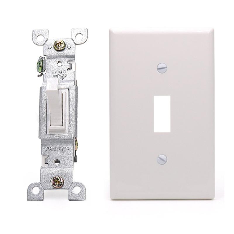 Single Poles Or 3 Way Dimmer Switches No Neutral Wire Required Thin Profile for Standard Electrical Box Installation
