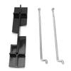 Battery Hold Down Retainer Plate Kit 70045G01 Replacement for EZGO Electric 1994‑Up Club Car