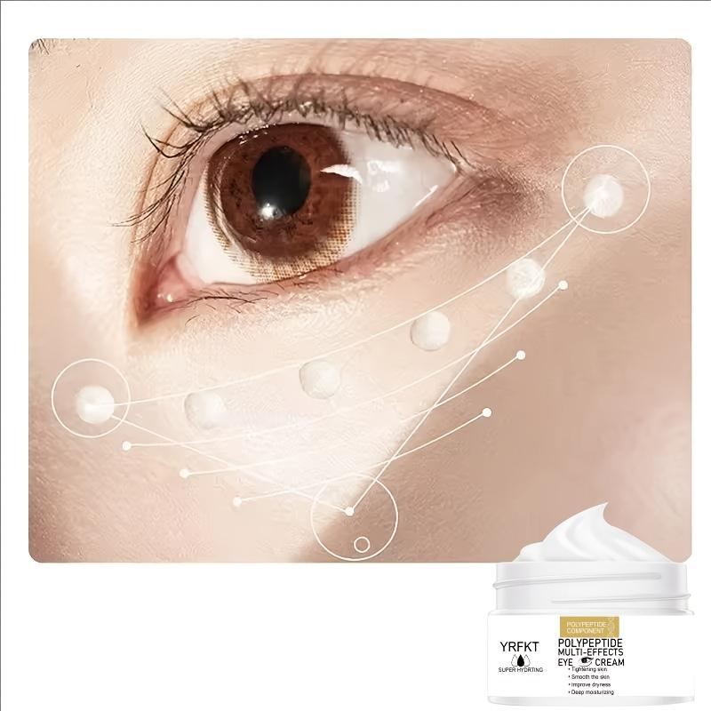 Multi effect eye cream,tightens the skin around the eyes,removes wrinkles,anti aging,improves dryness,and smooths fine lines around the eyes