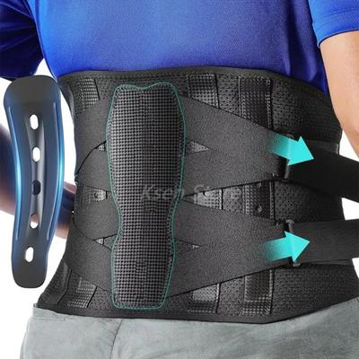 Verstellbarer Lendenwirbelstützgürtel Mit Ergonomischer Gebogener Stütze Zur Linderung Von Rückenschmerzen Bandscheibenvorfall Ischias