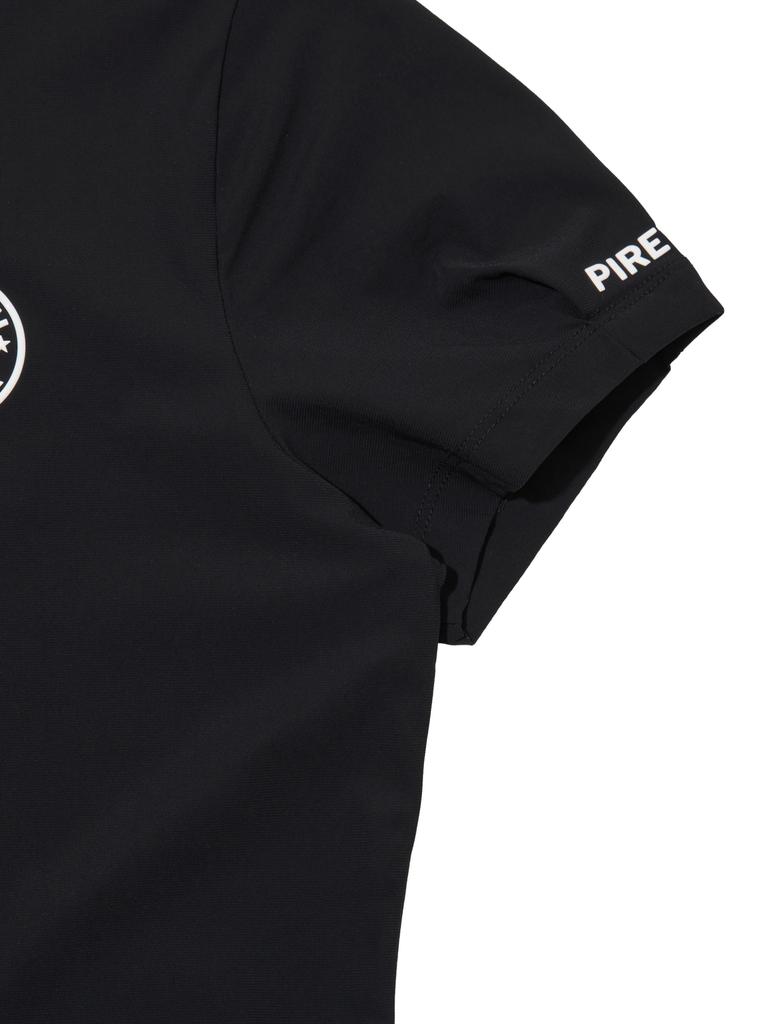 PIRETTI Elite Essential Polo Shirt W_Black