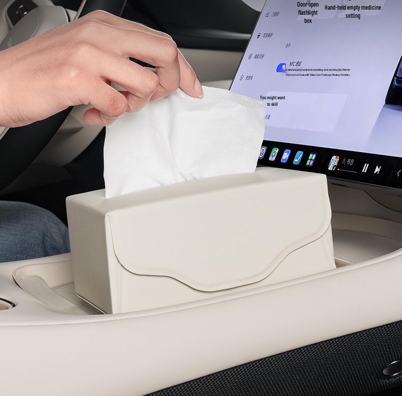 Xiaomi YU7 Magnetic Suction Car Tissue Holder for Screen Back Storage