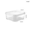 Boîte de conservation alimentaire en plastique hermétique pour réfrigérateur et congélateur, compatible micro-ondes, empilable, pour la cuisine