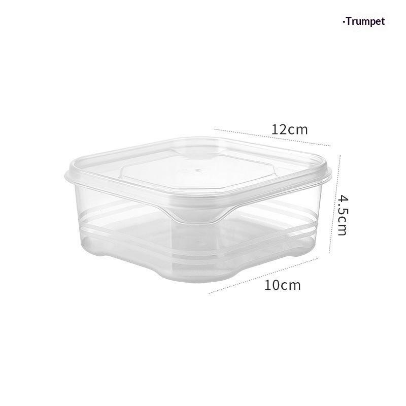 Boîte de conservation alimentaire en plastique hermétique pour réfrigérateur et congélateur, compatible micro-ondes, empilable, pour la cuisine