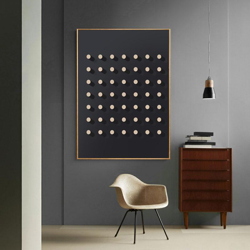 Abstract 3D Effect Patterns Poster Wall Art Canvas Painting Modern Poster And Picture Wall Pictures For Living Room Home Decor