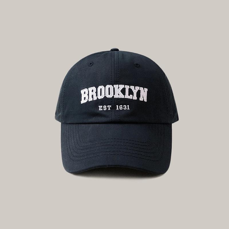Simple Letter Baseball Cap for Women Korean Ins Solid Color Snapback Hat Adjustable Hip Hop Sports Sun Hats Gorras