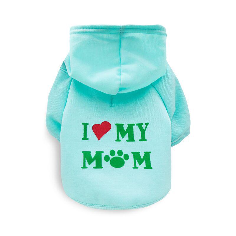Pet Fleece Hooded Sweatshirt for Dogs - Autumn & Winter Style
