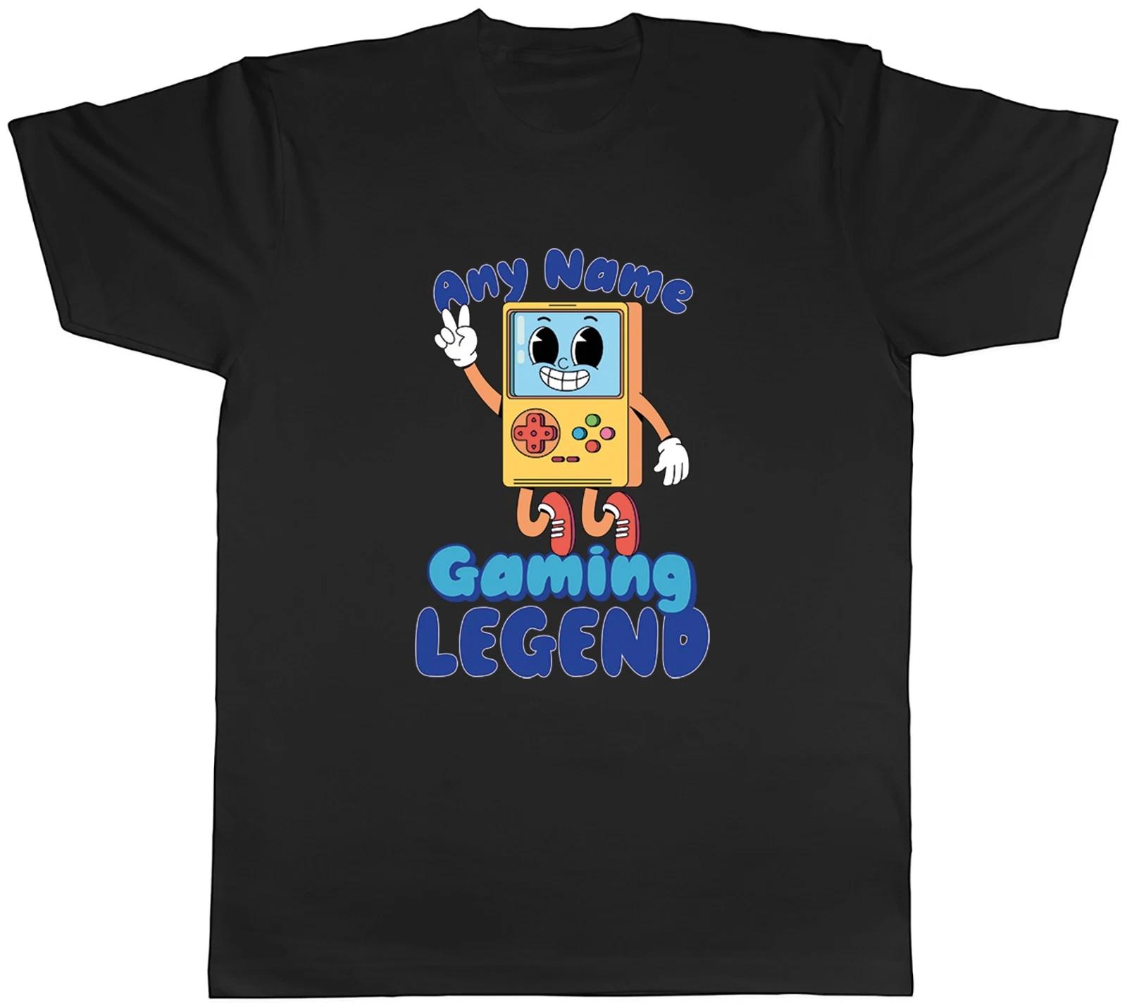Personalised Any Name Gaming Legend Video Gamer Mens T-Shirt Tee Gift Top XXXXL