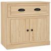 Vidaxl Szafka, Dąb Sonoma, 70X35,5X67,5 Cm, Materiał Drewnopochodny