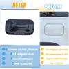 LLKUANG Gas Fuel Tank Cap Protector Cover Trim Compatible with Toyota Land Cruiser Prado 250 J250 LC250 2024 2025,ABS Car Fuel Tank Oil Gas Cap Door