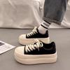Little white shoes 2025 new fashion commuter retro high value thick sole versatile light casual sports shoes