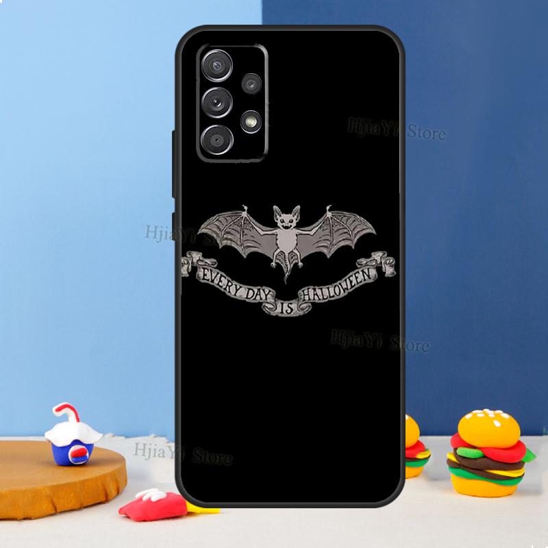 Goth Vampire Bat Gothic Case For Samsung A54 A34 A14 A13 A23 A33 A53 A73 A51 A71 A72 A12 A22 A32 A42 A52 Back Cover