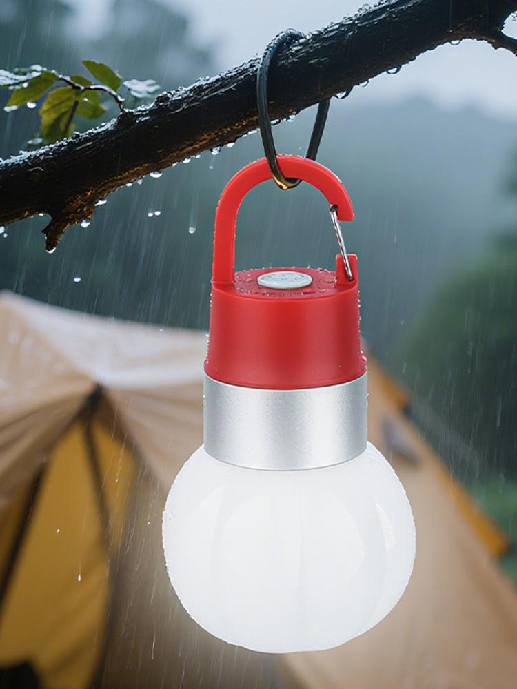 Portable Outdoor Camping Light with Hook Tent Lamp Rechargeable Camping Tent Lantern for Camping Hiking Backpacking Fishing