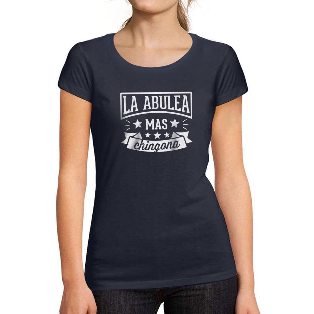 Ultrabasic Tee-Shirt Femme Manches Courtes La Abuela Mas Chingona