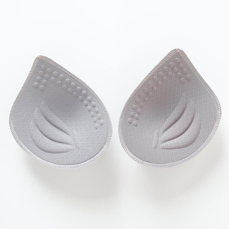 1.6cm Removable Lock-Edge Sponge Pads for Bras, Perfect for Yoga Wear, Swimwear, and Everyday Use.