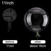 10pcs 8/10/12/16/18/20/24/inch Transparent Bobo Balloon Clear Bubble Balloon For Wedding Birthday Party Decoration Helium Ballon