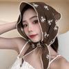 Turban Flower Headband Embroidered Triangular Hair Band Lace Triangle Scarf  Clothing Accessories