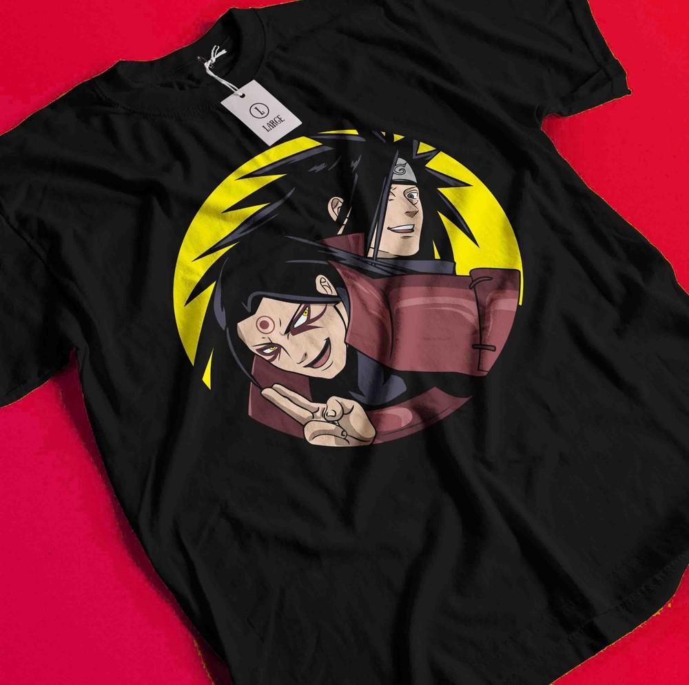 Hashirama Senju Shirt Naruto T-Shirt Madara Uchiha Anime Graphic Unisex Tshirt BB373