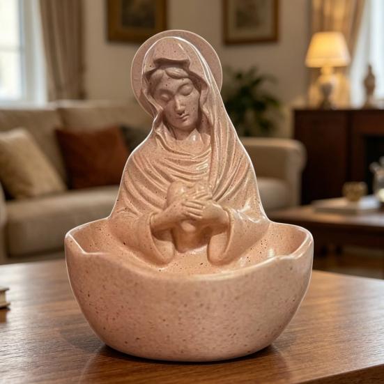 Resin Art Ornament, Decorative Table Decoration with Fine Carving, Intricate Design Ornament for Living Room Bedroom Office Home Garden Balcony